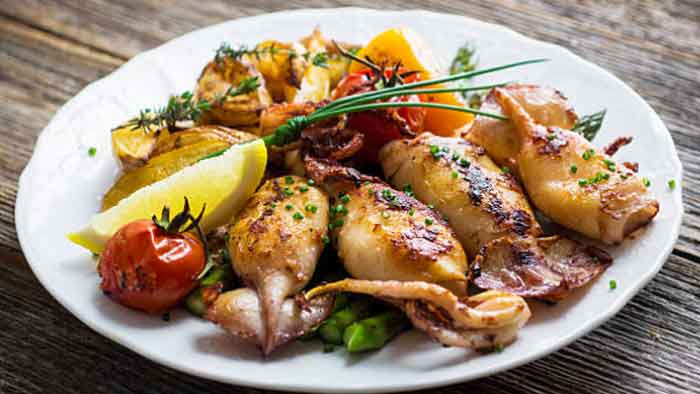 calamares a la plancha - recetas faciles