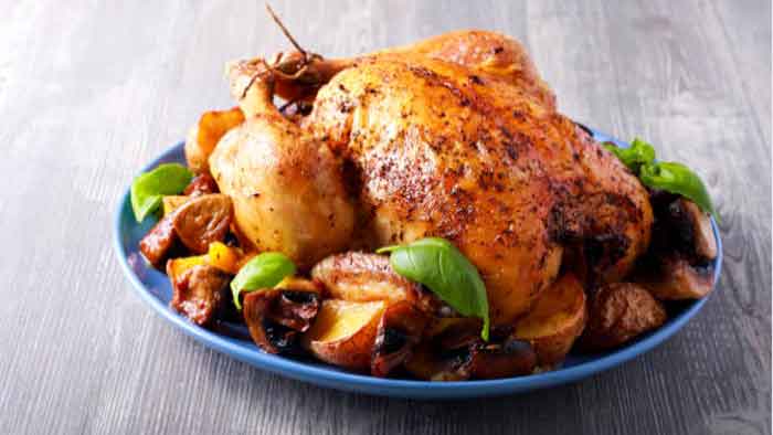 capon al horno - recetas faciles