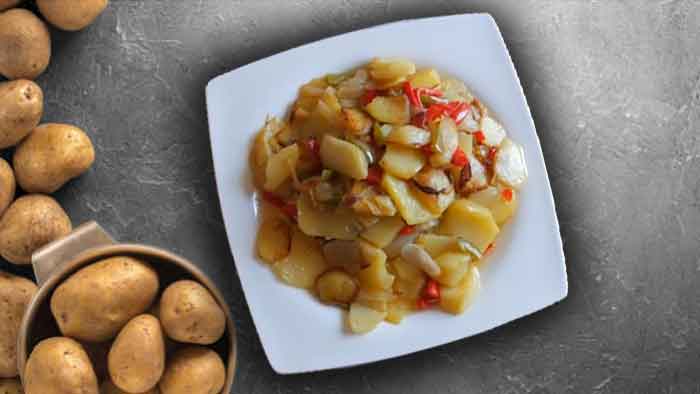 patatas a lo pobre - recetas faciles